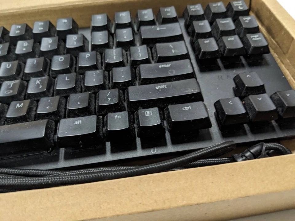 Razer BlackWidow Lite Wired Mechanical Gaming Keyboard Orange Switches *PREOWNED - Image 4 of 4
