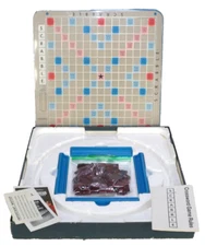 Scrabble word game vintage SELCHOW & RIGHTER 1977, MISSING DICE & SCORE CARDS