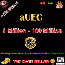 Star Citizen aUEC 1 Mil-100 Mil Alpha UEC 4.0...