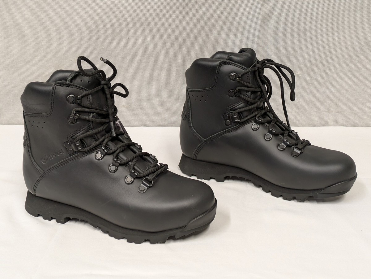 British Army Iturri Soft Leather Lightweight Combat Patrol Black Boots UK  NEW