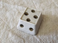 Ancienne Prise multiple en porcelaine