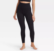 Women's 7/8 Seamless High-Waisted Leggings JoyLab Sz M x 25 Inseam