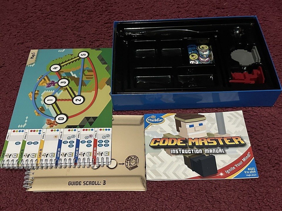 Thinkfun Code Master Programming Logic Board Game 19275019501 eBay