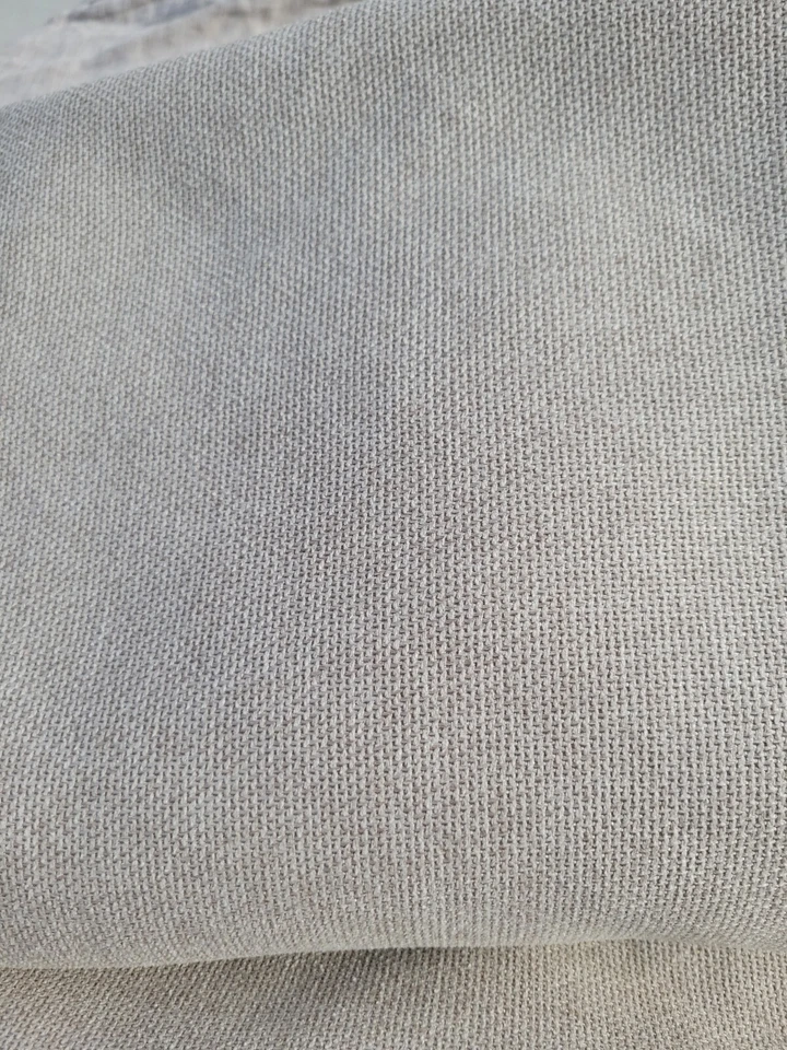 Pottery Barn Sullivan Roll Arm Replacement Slipcover Chair and A Half Oatmeal - Image 2 of 3