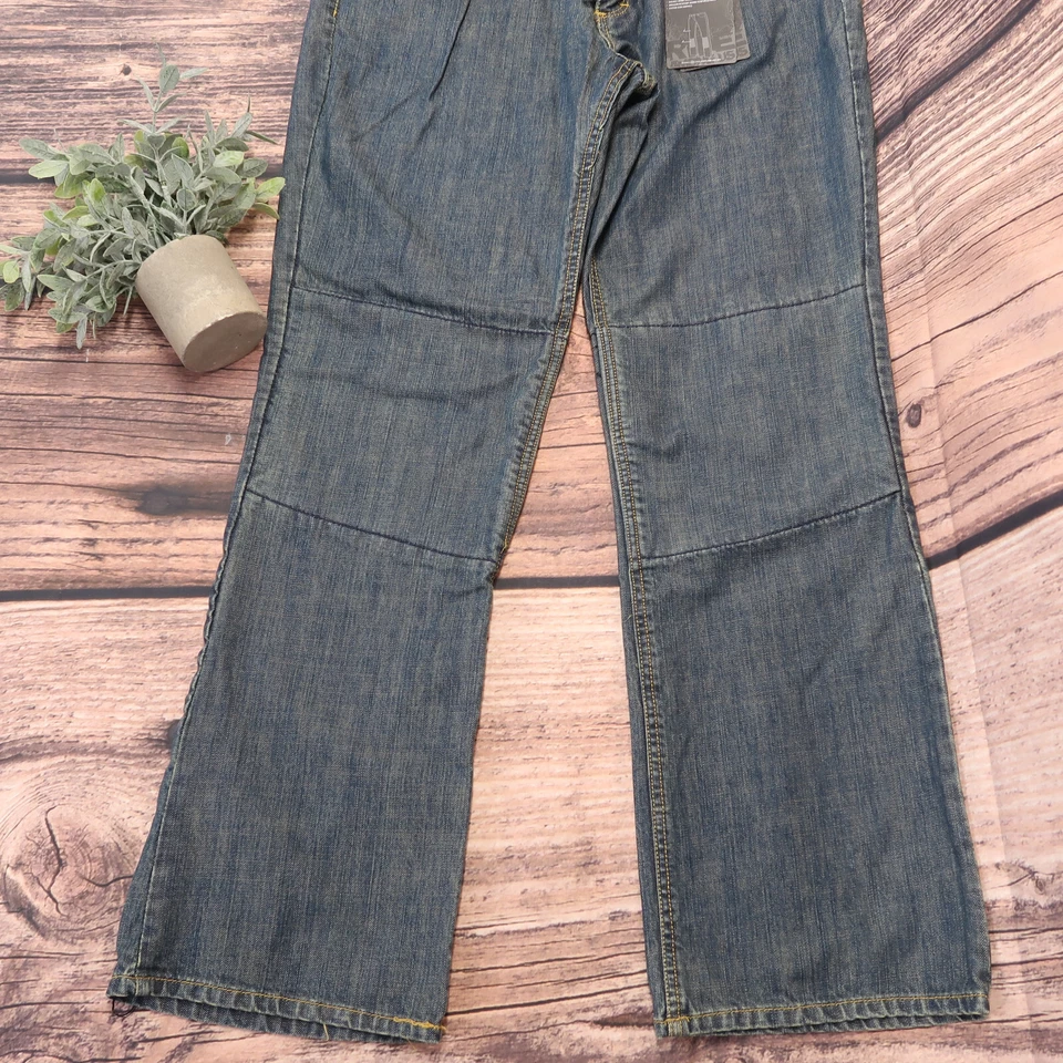 Женские спортивные штаны Icon Hella из джинсовой ткани с усиленными коленями 2823-0065 размер 8 - Изображение 3 из 4