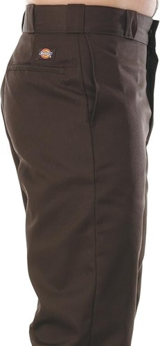 Dickies Men's Work Pants, Dark Brown, Size 48x32 - Picture 2 of 2