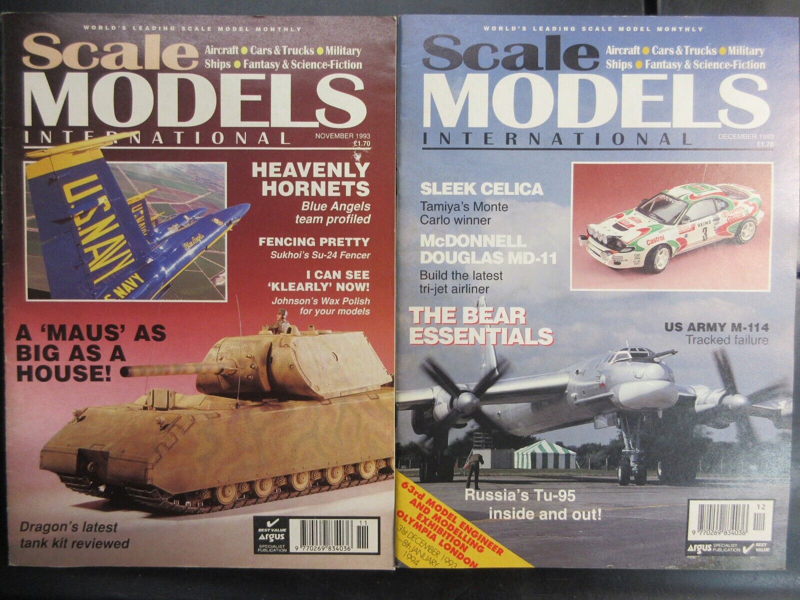 Scale Models International Magazines in English for sale