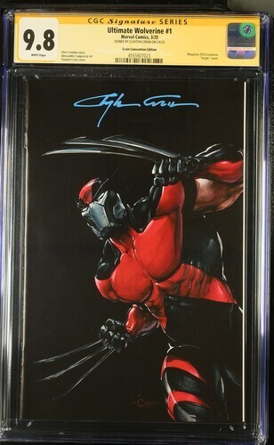 Ultimate Wolverine #1 2025 Marvel signiert Clayton Crain Megacon Variante CGC 9.8 - Bild 1 von 4