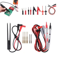 21Pcs Electrical Multimeter Test Leads Kit Voltmeter Tester Leads Fit For Fluke