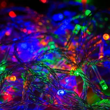 USA 100 LED 33ft Christmas Tree Fairy Light String Party Lights Waterproof Lamp