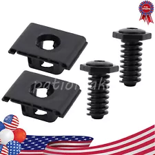 2 Pcs Adjustable Hood Bumper Buffer 55276482AB for Dodge for Ram 2500 2500 3500