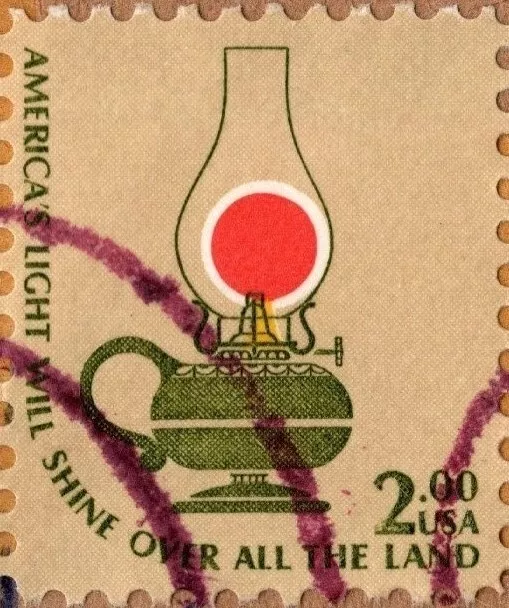 USA 1992 REG. COVER SENT MI TO JORDAN PHILATELIC CLUB 1978 LAMP OVAL CANCEL - Image 3 of 4