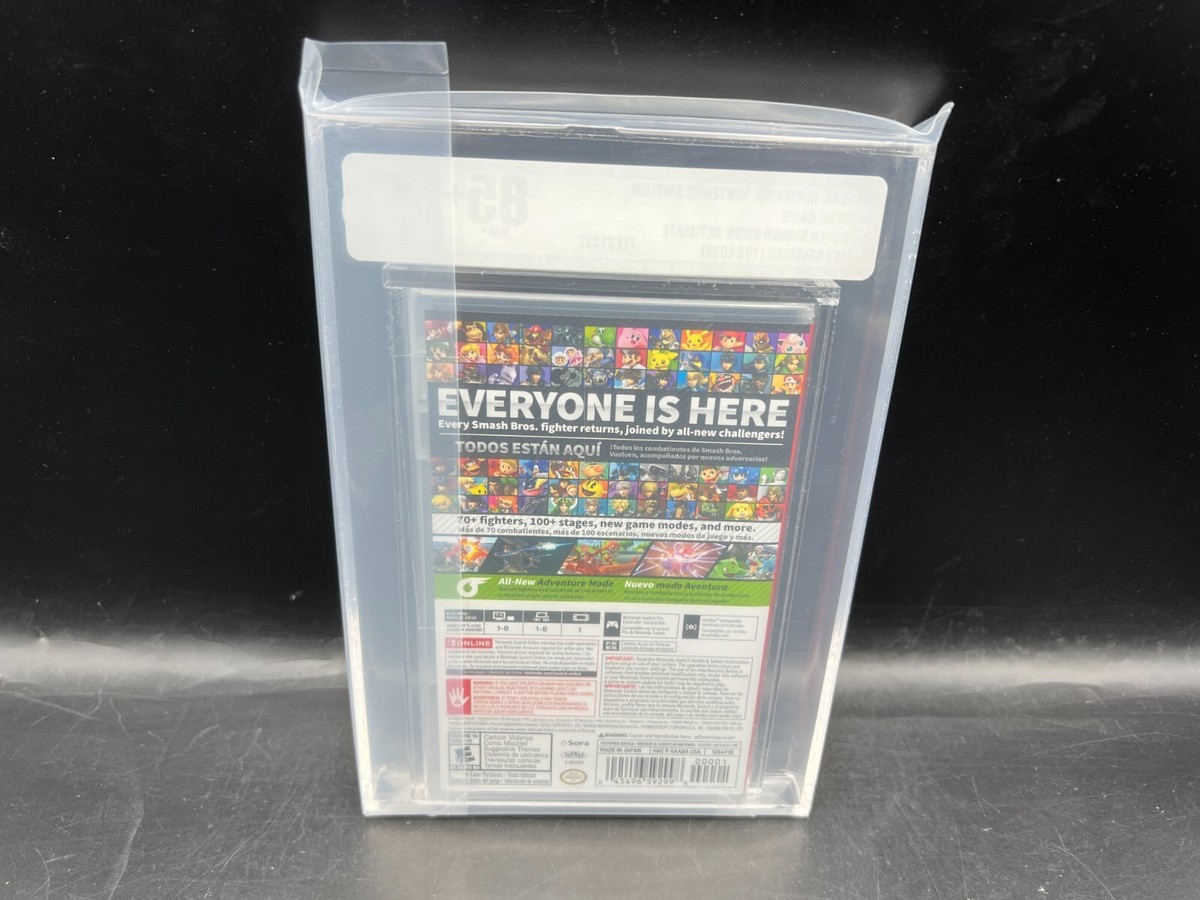 Super Smash Bros. Ultimate Nintendo Switch VGA 85+ FACTORY