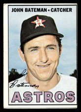 1967 Topps - John Bateman - #231  Houston Astros Low Grade Filler