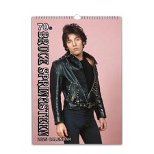 70s Bruce Springsteen Photo calendar 2027/8 personalised Choose Start