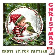 DIGITAL DOWNLOAD PDF Christmas Cross Stitch Pattern