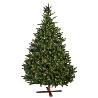 artplants KüNstlicher Weihnachtsbaum Lyon Speed Deluxe, Leds, 275Cm, Ø170Cm
