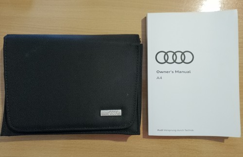 AUDI A4 2.0TDi OWNERS MANUAL BOOK PACK HANDBOOK GENUINE 2018-Onwards