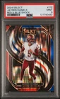 2024 Panini Select Jayden Daniels Premier Level #112 Red & Blue Shock RC PSA 9