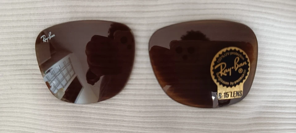 Verres de rechange ray ban Original remplacement RB2140 Marron - Photo 1/4
