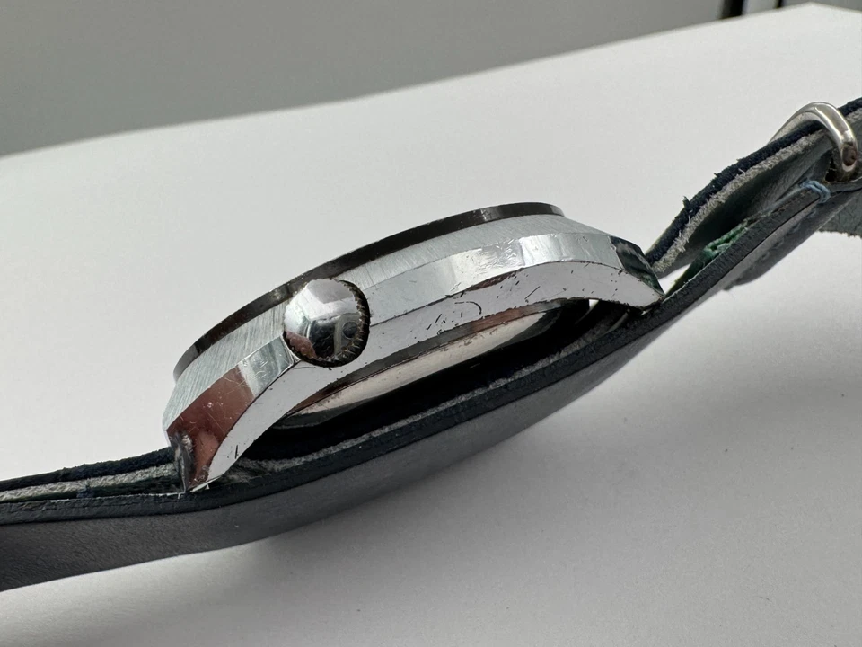 Cronógrafo vintage SICURA Graphe Yachting Buzo cuerda manual - 42 mm Foto 4 de 4