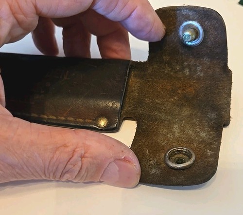 Schrade Honesteel Lederscheide NUR - Bild 4 von 8