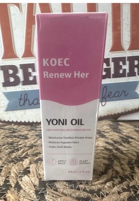 KOEC All Natural Plant Extracts Yoni Oil 59ml Moisturizer for Private Areas