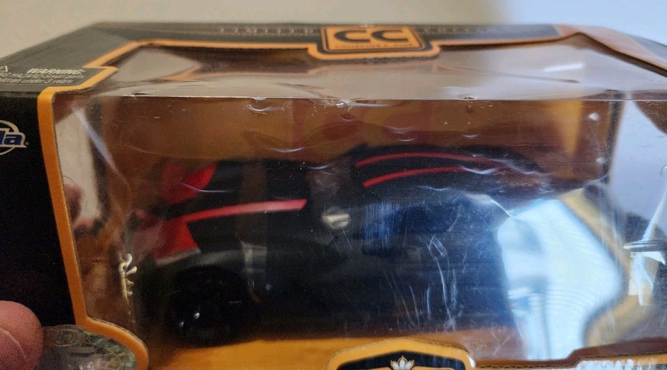 Corvette Stingray Concept 2009 – Maquette 1/24 Jadatojs, Modèle Highway Patrol, Blanche, En Métal, Collection