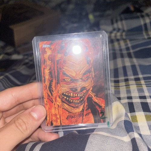2021 Topps WWE Undisputed The Fiend Bray Wyatt Rob Schamberger Sketch Art RS-10