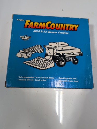 Agco GLEANER R-52 combine corn head ERTL 1/64 NIP box diecast - Picture 6 of 9