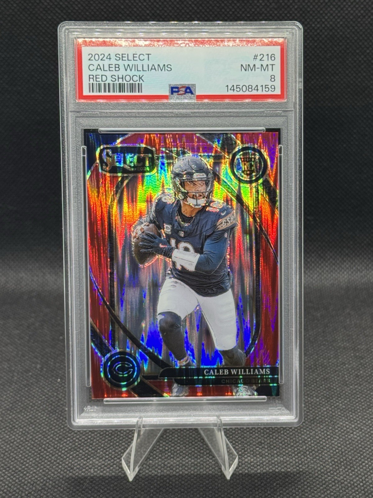 2024 Caleb Williams Select Red Shock 59/249 Rookie Card #216