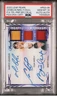 2020 Leaf Pearl Mario Lemieux C. Neely B. Hull Jersey Auto 2/2 PSA 10 Pop 1