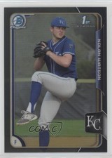 2015 Bowman Draft Chrome Asia Exclusive Black Refractor Nolan Watson #110 d8g