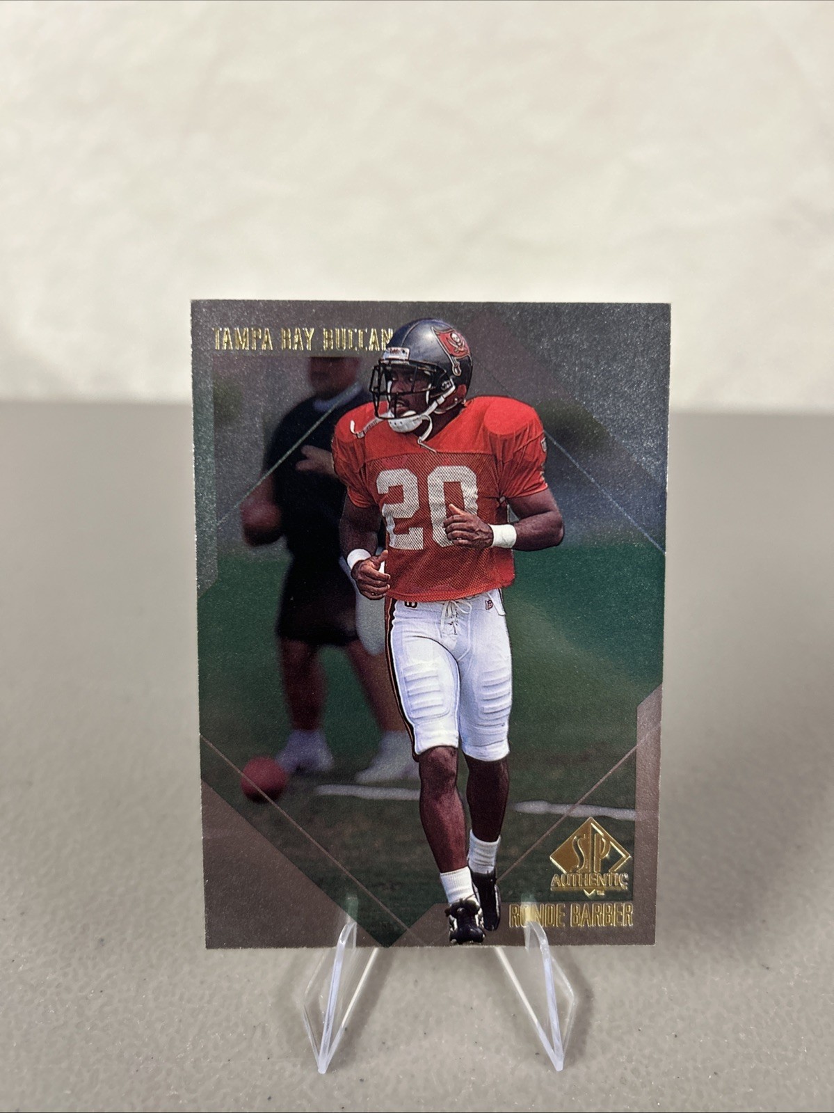 1997 SP Authentic Ronde Barber Rookie RC #186 Buccaneers