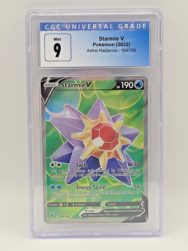 Starmie V graded CGC 9 for sale on eBay