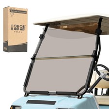 10L0L Golf Cart Windshield Club Car DS 2000-2005 Up Tinted HD