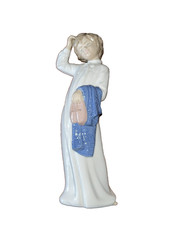 Lladro NAO Boy Ready For Bed Tired Figurine