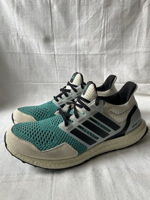 Adidas Ultra Boost 1.0 Pure Teal Black White Sneakers Men's Size 10 JQ0830