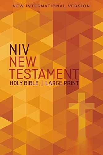NIV, Outreach New Testament, Large Print, - Paperback, by Zondervan - Good - Picture 1 of 1
