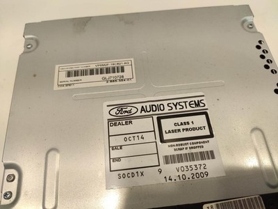 1830411 AUDIOSYSTEM / RADIO-CD / 315400 FÜR FORD FOCUS II DA_, HCP, DP 1.6 TDC