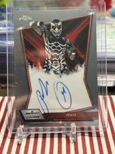 2026 TOPPS CHROME WWE PENTA ON CARD AUTO RED BRAND