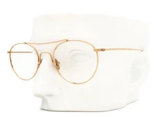 Maui Jim MJO 2419-31B Eyeglasses Glasses Polished Gold Titanium 48-23-146