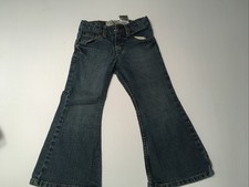    Vtg Levis Jeans Toddler Girl 4 Regular Wash Stretch Lowrise Flare