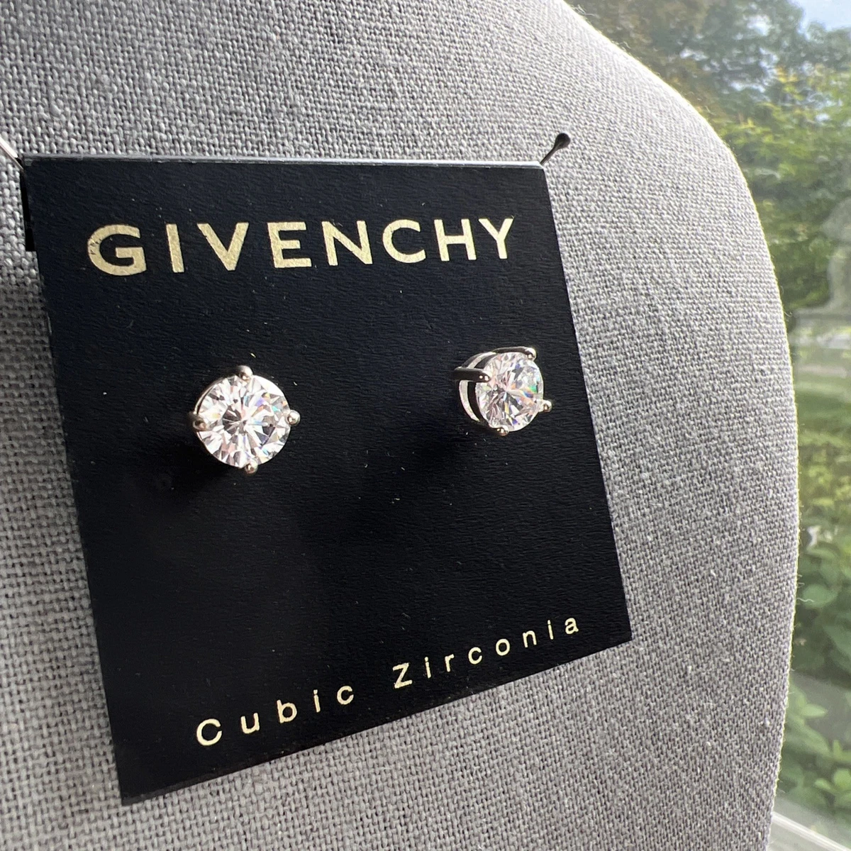 Givenchy Cubic Zirconia Stud Fashion Earrings for sale | eBay