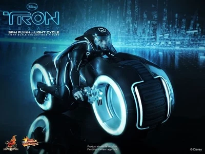 JUNK Hot Toys MMS142 Tron : Legacy Sam Flynn with Light Cycle 1/6 - Photo 1/4
