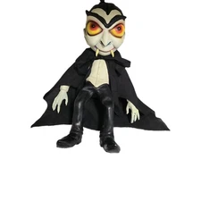 VTG 1990s Paper Magic Group Hanging Halloween Vampire Dracula Prop Latex 20”