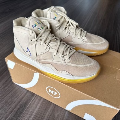 Size 11 - Nike Kyrie Infinity 8 N7 Beige Creme Cream Basketball Shoes DM3255 200