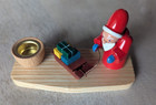 Wooden Christmas Candle Holder- Erzgebirge Germany - Santa Claus — photo 1