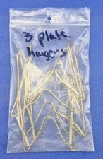 Three Spring Style Gold Metal Plate Hangers YK