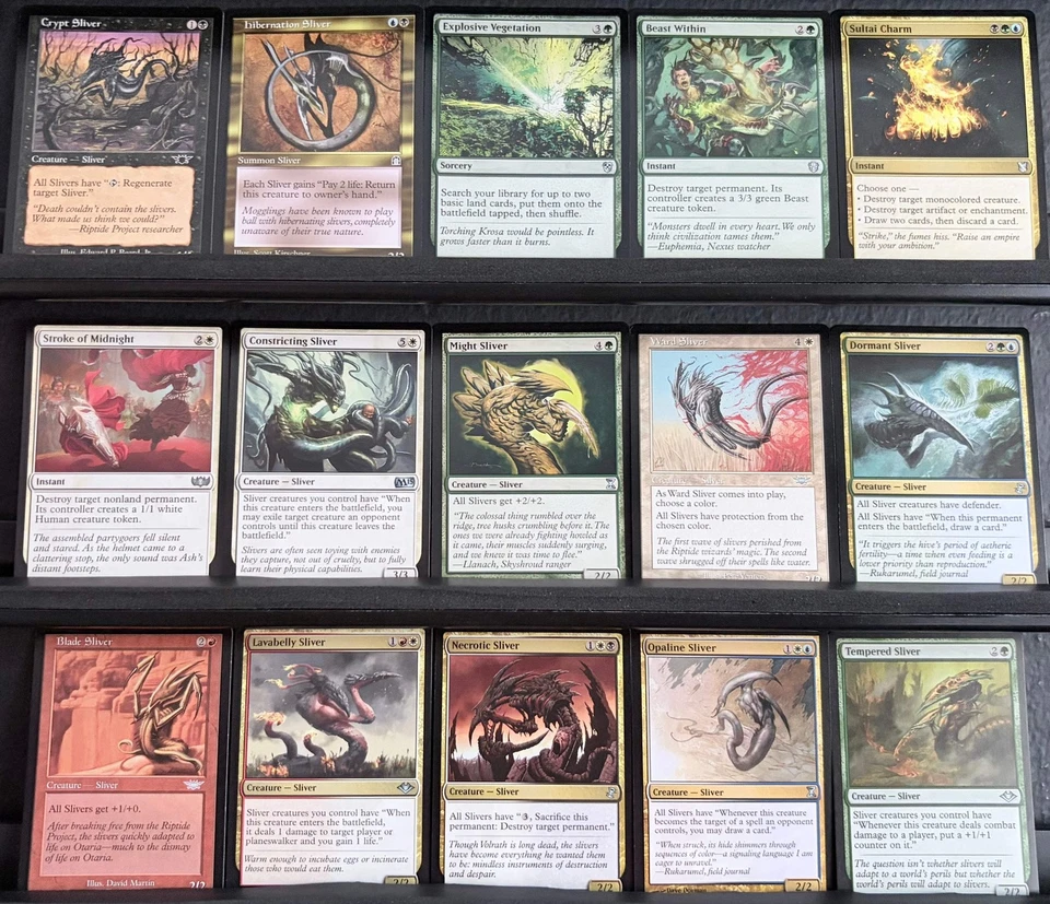 ***Custom Commander Deck*** The First Sliver - Sliver Cascade - EDH Magic Cards - Image 4 of 4